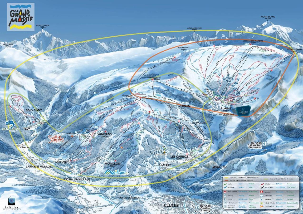 Les Frahans Samoëns Eksteriør bilde
